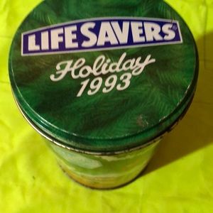 Life Savers metal containers 1993